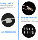 JDALL Zebra Roller Blinds for Windows, Dual Layer Zebra Roller Sheer Blind, Easy Light Control for Privacy Light Filtering Roller Shades for Windows, 42" W X 72" H, White