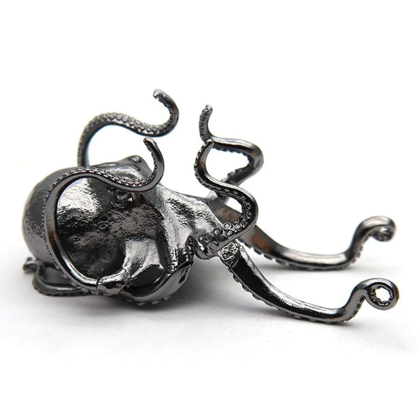 Cell Phone Stand Creative Metal Octopus Shape Mobile Phone Holder Lazy Mobile Phone Stand for Car Ornaments Home Office Decorations