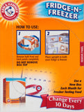 (5 Pack)  Baking Soda Fridge-N-Freezer Odor Absorber, 14 Oz Box