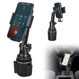 Car Phone Holder Mount, Phone Mount for Car Universal 360 Adjustable Phone Holder , Car Cup Holder for All Smartphones