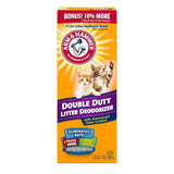 Double Duty Cat Litter Deodorizer with Baking Soda 30 Oz (2 Pack)