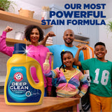 Deep Clean Stain Formula, Liquid Laundry Detergent, 102 Fl Oz, 68 Loads