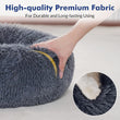 rabbitgoo Cat Beds for Indoor Cats, 20 inches Cat Bed Machine Washable, Fluffy Round Pet Bed Non-Slip, Calming Soft Plush Donut Cuddler Cushion Self Warming...