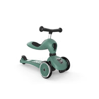 Scoot & Ride 2-in-1 Ride-On & Stand Kids Scooter Ages 1 to 5 Highwaykick 1 Forest