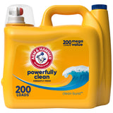 Powerfully Clean Liquid Laundry Detergent Soap, Clean Burst, 200 Fl Oz, 200 Loads