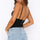 Women's V-neck Camisole Lace Vest With Back Zipper Design Summer Slim Sleeveless Tops