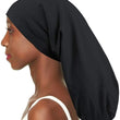 Women's Satin Satin Lined Adjustable Long Nightcap