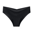 Women's V-shaped Waistband Seamless Ice Silk Panties