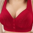 Thin Front Open Button Vest Style Bra