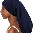 Women's Satin Satin Lined Adjustable Long Nightcap