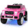 JOYLDIAS Ride On Cars Licensed Mercedes-Benz Maybach G650S 12V7AH Battery Powered Toy Electric Car for Kids with 2.4GHz Remote Control 2 Motors 3 Speeds Lock Music Horn LED Lights Pink