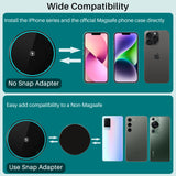 Magnetic Wireless Car Charger,Fast Charging Air Vent/Dashboard Phone Holder Mount for Iphone 15 14 13 12 Pro plus Max Mini