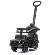 Best Ride On Cars 3 In 1 Mercedes G-Wagon Push Car for Toddlers 1 to 3 Years Old Kids Outdoor Stroller with Music Horn Sounds and Handle Realistic Driving Experience Black