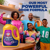 Deep Clean Odor Formula, Liquid Laundry Detergent, 102 Fl Oz​, 68 Loads