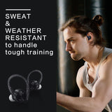 Bluetooth T26 True Wireless Earphones Auto Pairing Bluetooth 5.1 Headphones,Wireless Ear-Hook Running Sports Headphones,Compatible with Ios&Android Devices-Black