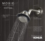 MOXIE® 2.5GPM SHOWERHEAD/BLUETOOTH