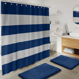 20 Piece Bathroom Accessories Set, Navy Blue Bathroom Decor Set