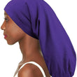 Women's Satin Satin Lined Adjustable Long Nightcap