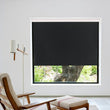 JDALL Roller Blinds for Windows Blackout Waterproof Fabric Thermal Insulated, UV Protection ,Window Shades Perfect for Living Room, Office, Bedrooms and More, Easy to Install (32" W x 72" L, Black)