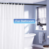 DZHJKIO Shower Curtain Rod Tension Rod Adjustable, No Drill Window Curtain Rod, Tension Curtain Rod Expandable Room Divider Blackout, Extra Long For Outdoor, Living Room - Black - 28-43 Inches