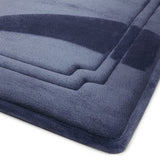 Better Homes & Gardens Thick & Plush Bath Rug, Light Grey, Charcoal Infused Memory Foam, 21x34"