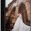 Wall Art Floater Frame for 1.25" Thick Canvas | 25+ Size and 4 Colors | Floating Frame for Canvas Artist Panel Oil Painting Wall Art Décor | Hanging Hardware Included (Black Frame, 16"x20")