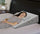 InteVision Extra Large Foam Bed Wedge Pillow (33" x 30.5" x 7.5") & Headrest Pillow in ONE Package - 2" Memory Foam Top - Helps Relief for Acid Reflux, Post Surgery, Snoring, and Back Pain