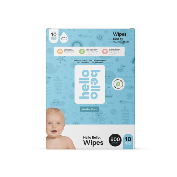 Hello Bello Baby Wipes, Unscented