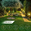 Wirefy 12/2 Low Voltage Landscape Lighting Wire - Outdoor Direct Burial - 12-Gauge 2-Conductor 250 Feet